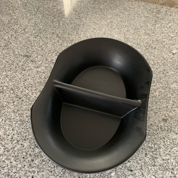 Black Ceramic Serving Dish - Picture 3 of 5